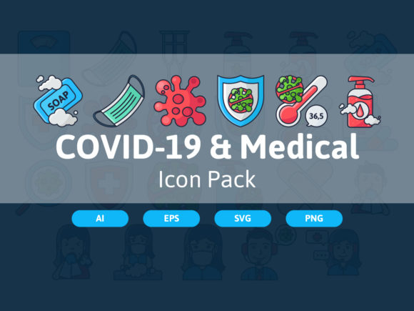 COVID-19 Medical Icons: A Designer’s Take on Branding and Packaging Assets