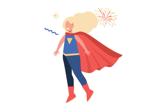 Flat Illustration Celebration-03: A Vibrant Graphic Asset for Local Business Branding
