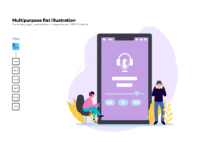 Flat Illustration Podcast: A Must-Have Graphic Design Asset for Crafters