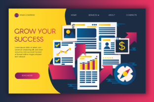 Graphics for Business Success: Elevate Your Landing Page Templates