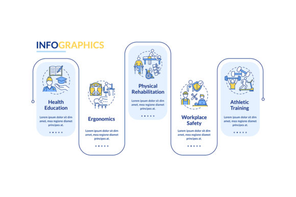 Physical Health Vector Infographic: A Strong Graphic Design Asset for Modern Branding
